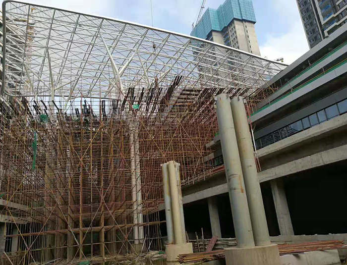 亳州歡樂谷-滿堂腳手架搭建