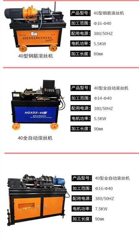 全自動鋼筋滾絲機